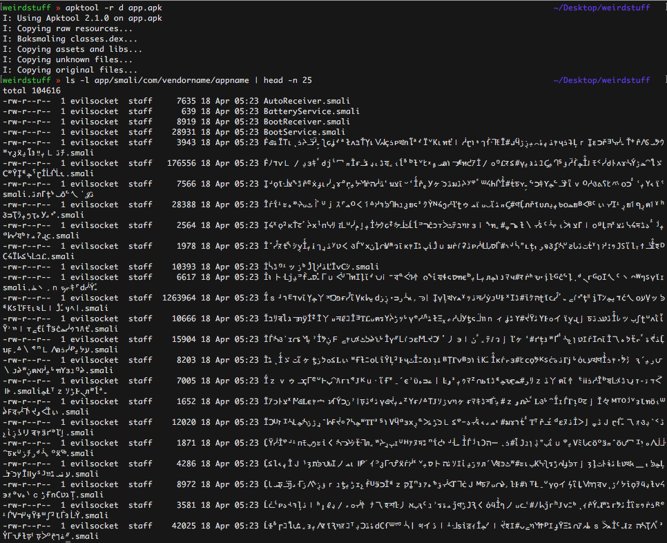 APK Names