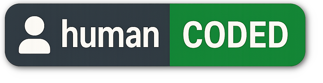 This project is 100% made by humans.